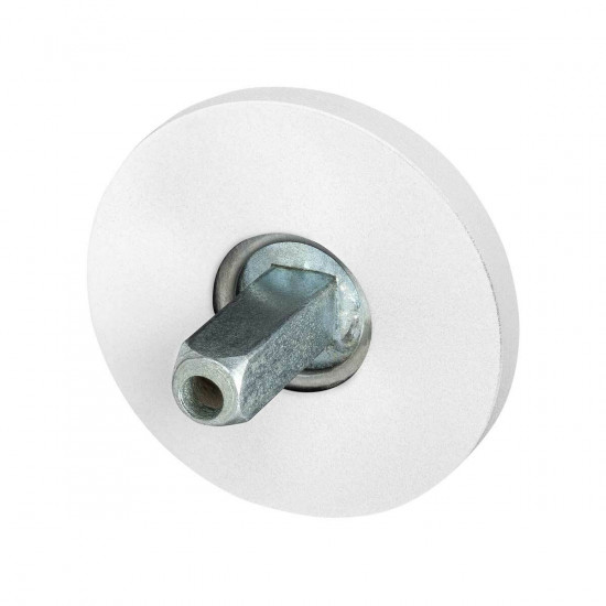 GPF8100.45.400 WITTE ROZET ROND 50X6MM MET VASTGELASTE KNOPVASTZETTER GPF8100.45.400 WITTE ROZET ROND 50X6MM MET VASTGELASTE KNOPVASTZETTER