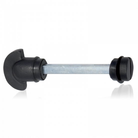 GPF6911.60 SMEEDIJZER ZWART TOILETGARNITUUR STIFT 5MM VOOR SCHILD GPF6911.60 SMEEDIJZER ZWART TOILETGARNITUUR STIFT 5MM VOOR SCHILD