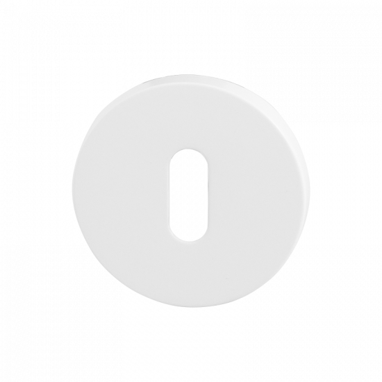 GPF6901VW WIT EGAAL SLEUTELROZET ROND 53X6MM