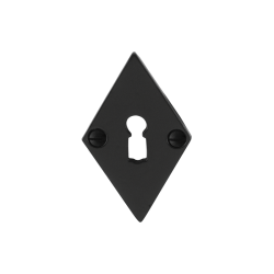 GPF690107107 SMEEDIJZER ZWART, SLEUTELROZET RUIT 83X52X4MM