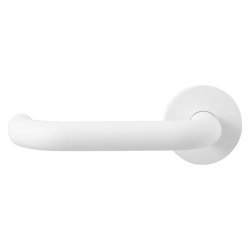 GPF807VW0200 WIT, U-MODEL 19MM DEURKRUK OP ROZET GATDEEL LINKS