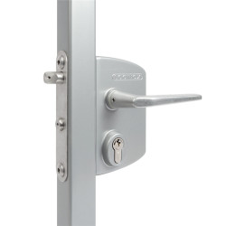 Locinox Anti-Paniekslot 40-60 met halve klink - zilver Locinox Anti-Paniekslot 40-60 met halve klink - zilver