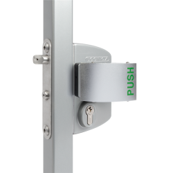 Locinox Anti-Paniekslot 40-60 met PUSH knop - zilver Locinox Anti-Paniekslot 40-60 met PUSH knop - zilver