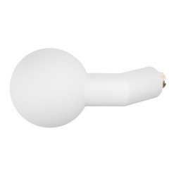 GPF885962400 WIT, VERKROPTE KOGELKNOP 55X16 MM T.B.V. VEILIGHEIDSSCHILDEN VAST INCLUSIEF WISSELSTIFT GPF885962400 WIT, VERKROPTE KOGELKNOP 55X16 MM T.B.V. VEILIGHEIDSSCHILDEN VAST INCLUSIEF WISSELSTIFT