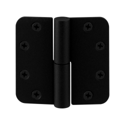 GPF835161600 ZWART, PAUMELLE 89X96 ZWART DIN RS RONDE HOEK DRAAGVERMOGEN (BIJ 2 STUKS) 80 KG VOORZIEN VAN HARDSTALEN KOGEL GPF835161600 ZWART, PAUMELLE 89X96 ZWART DIN RS RONDE HOEK DRAAGVERMOGEN (BIJ 2 STUKS) 80 KG VOORZIEN VAN HARDSTALEN KOGEL