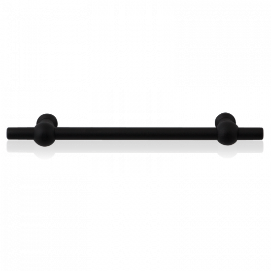 GPF8551.61 ZWART MEUBELGREEP HIPI 9X180/128MM GPF8551.61 ZWART MEUBELGREEP HIPI 9X180/128MM