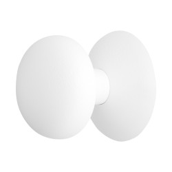 GPF882962400 WIT, PADDENSTOEL VOORDEURKNOP 65MM OP ROZET 70MM WIT GPF882962400 WIT, PADDENSTOEL VOORDEURKNOP 65MM OP ROZET 70MM WIT