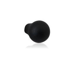 GPF850061030 ZWART, MEUBELKNOP ROND 30MM/ HOOGTE 37MM GPF850061030 ZWART, MEUBELKNOP ROND 30MM/ HOOGTE 37MM