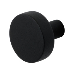 GPF885361400 ZWART, VLAKKE KNOP 52X16MM TBV VH-SCHILDEN VAST INCL. WISSELSTIFT