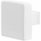 GPF885662410 WIT, VIERKANTE KNOP 53X53X16MM TBV VH-SCHILDEN VAST INCL. BOUT M10