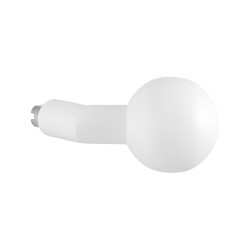 GPF885962410 WIT, VERKROPTE KOGELKNOP 55X16 MM T.B.V. VEILIGHEIDSSCHILDEN VAST INCLUSIEF BOUT M10 GPF885962410 WIT, VERKROPTE KOGELKNOP 55X16 MM T.B.V. VEILIGHEIDSSCHILDEN VAST INCLUSIEF BOUT M10