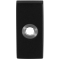 GPF810001300 ZWART, RECHTHOEKIGE CLICK ROZET 70X32X10 MM RECHTS