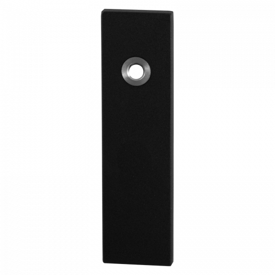 GPF8100.15 KORTSCHILD RECHTHOEKIG BLIND 169X46X8,5MM ZWART GPF8100.15 KORTSCHILD RECHTHOEKIG BLIND 169X46X8,5MM ZWART