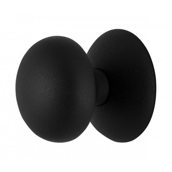 GPF8829.61 ZWART PADDENSTOEL VOORDEURKNOP 65MM OP ROZET 70MM GPF8829.61 ZWART PADDENSTOEL VOORDEURKNOP 65MM OP ROZET 70MM