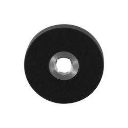GPF810005300 ZWART, RONDE CLICK ROZET 50X6MM RECHTS