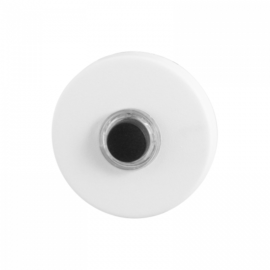 GPF8826.49 DEURBEL MET ZWARTE BUTTON ROND 50X8 MM WIT GPF8826.49 DEURBEL MET ZWARTE BUTTON ROND 50X8 MM WIT
