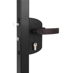 LOCINOX Tuinpoortslot 40 mm ZWART (RAL9005) LOCINOX Tuinpoortslot 40 mm ZWART (RAL9005)