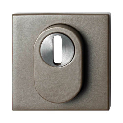 GPF9387A3O199 MOCCA BLEND, VIERKANTE VH-BUITENROZET 54 MM SKG*** MET KERNTREKBEVEILIGING