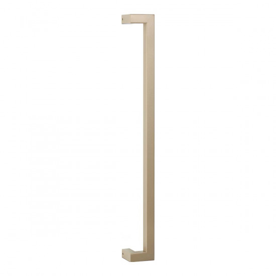 GPF9701.A4 GPF13 DEURGREEP CHAMPAGNE BLEND VERKROPT 22X22X600/578MM, I