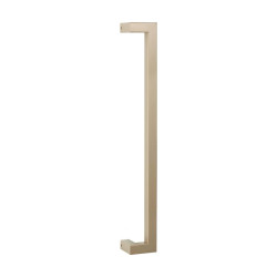 GPF9701A40500 CHAMPAGNE BLEND, DEURGREEP GPF13 VERKROPT 22X22X500/ 478MM CHAMPAGNE BLEND, INCL. BEVESTIGING