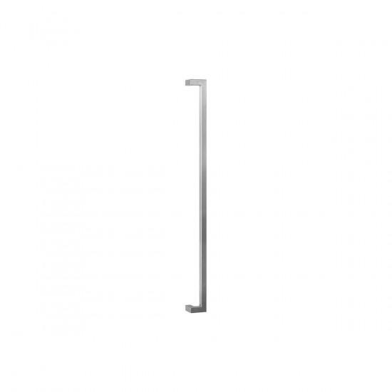 GPF9702.09 GPF14 DEURGREEP RVS GEBORSTELD VERKROPT 30X30X1200/1170MM, GPF9702.09 GPF14 DEURGREEP RVS GEBORSTELD VERKROPT 30X30X1200/1170MM,