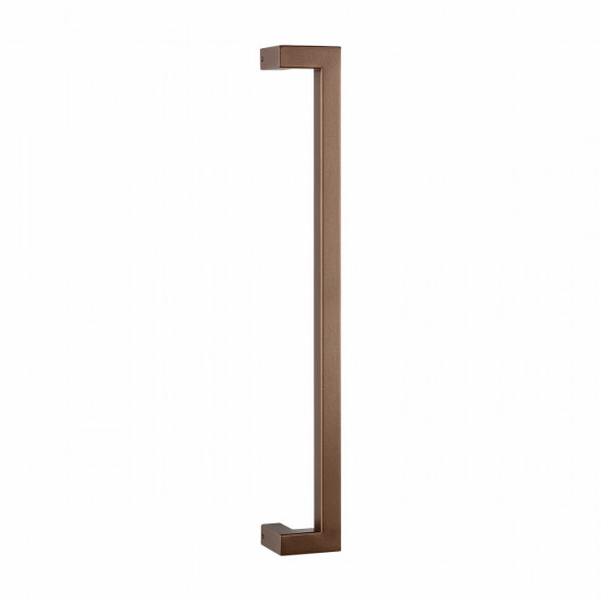 GPF9701.A2 GPF13 DEURGREEP BRONZE BLEND VERKROPT 22X22X500/478MM, INCL