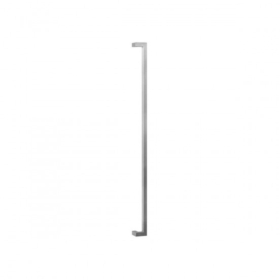 GPF9702.09 GPF14 DEURGREEP RVS GEBORSTELD VERKROPT 30X30X1400/1370MM, GPF9702.09 GPF14 DEURGREEP RVS GEBORSTELD VERKROPT 30X30X1400/1370MM,