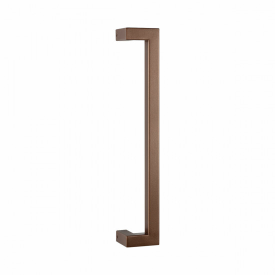 GPF9701.A2 GPF13 DEURGREEP BRONZE BLEND VERKROPT 22X22X400/378MM, INCL