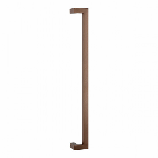 GPF9701.A2 GPF13 DEURGREEP BRONZE BLEND VERKROPT 22X22X600/578MM, INCL