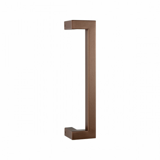 GPF9701.A2 GPF13 DEURGREEP BRONZE BLEND VERKROPT 22X22X300/278MM, INCL