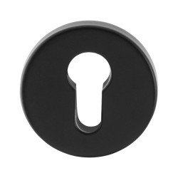 GPF939164O199 SMEEDIJZER ZWART, GPF9391.64 VEILIGHEIDSBUITENROZET ROND 54 MM SKG*** SMEEDIJZER ZWART