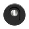 GPF939264O199 SMEEDIJZER ZWART, GPF9392.64 VEILIGHEIDSBUITENROZET ROND 54 MM SKG*** MET KERNTREK