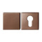 GPF9388A2S199 BRONZE BLEND, GPF9388.A2 VEILIGHEIDSROZETTEN VIERKANT 54 MM SKG*** BRONZE BLEND BUITEN BLIND