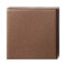 GPF9388A2O199 BRONZE BLEND, GPF9388.A2 VEILIGHEIDSBUITENROZET VIERKANT 54 MM SKG*** BRONZE BLEND BLIND