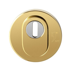 GPF9392P3O199 PVD MESSING, GPF9392.P3 VEILIGHEIDSBUITENROZET ROND 54 MM SKG*** MET KERNTREK GPF9392P3O199 PVD MESSING, GPF9392.P3 VEILIGHEIDSBUITENROZET ROND 54 MM SKG*** MET KERNTREK