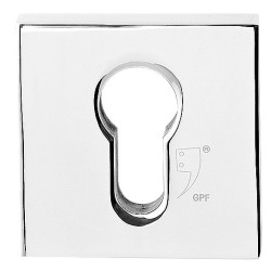 GPF938749I199 RVS GEPOLIJST, GPF9387.49 VEILIGHEIDSBINNENROZET VIERKANT 54 MM SKG*** RVS GEPOLIJST