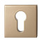 GPF9386A4O199 CHAMPAGNE BLEND, GPF9386.A4 VEILIGHEIDSBUITENROZET VIERKANT 54 MM SKG*** CHAMPAGNE BLEND