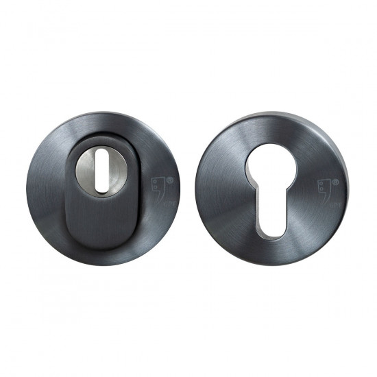 GPF9392.P1 VEILIGHEIDSROZET ROND 54 MM SKG*** MET KERNTREK PVD ANTRACI GPF9392.P1 VEILIGHEIDSROZET ROND 54 MM SKG*** MET KERNTREK PVD ANTRACI
