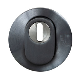 GPF9392P1O199 PVD ANTRACIET, GPF9392.P1 VEILIGHEIDSBUITENROZET ROND 54 MM SKG*** MET KERNTREK GPF9392P1O199 PVD ANTRACIET, GPF9392.P1 VEILIGHEIDSBUITENROZET ROND 54 MM SKG*** MET KERNTREK