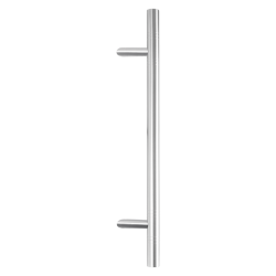 GPF9685K2720 RVS GEBORSTELD, DEURGREEP GPF20 VERKROPT 32X640/ 440MM MET DECORRING VOETJE 22MM, INCL. BEVESTIGING GPF9685K2720 RVS GEBORSTELD, DEURGREEP GPF20 VERKROPT 32X640/ 440MM MET DECORRING VOETJE 22MM, INCL. BEVESTIGING
