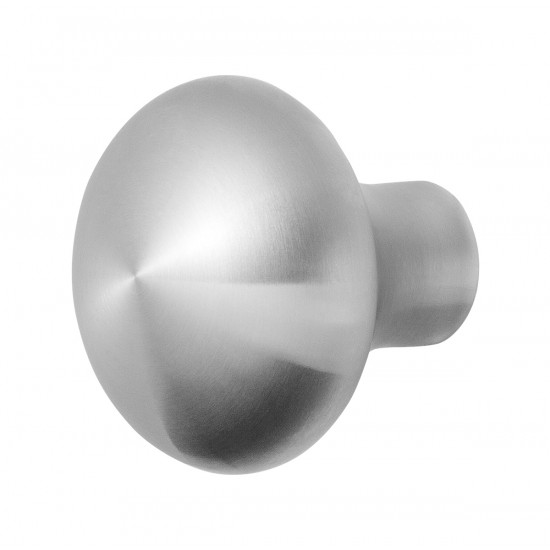 GPF9959.09 RVS GEBORSTELD PADDENSTOEL KNOP 52MM VAST INCL. KNOPVASTZET GPF9959.09 RVS GEBORSTELD PADDENSTOEL KNOP 52MM VAST INCL. KNOPVASTZET