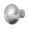 GPF9959.09 RVS GEBORSTELD PADDENSTOEL KNOP 52MM VAST INCL. KNOPVASTZETTER