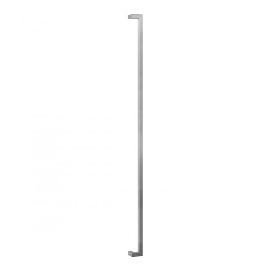 GPF9702.09 GPF14 DEURGREEP RVS GEBORSTELD VERKROPT 30X30X1800/1770MM, GPF9702.09 GPF14 DEURGREEP RVS GEBORSTELD VERKROPT 30X30X1800/1770MM,