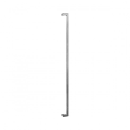 GPF9702.09 GPF14 DEURGREEP RVS GEBORSTELD VERKROPT 30X30X1600/1570MM, GPF9702.09 GPF14 DEURGREEP RVS GEBORSTELD VERKROPT 30X30X1600/1570MM,