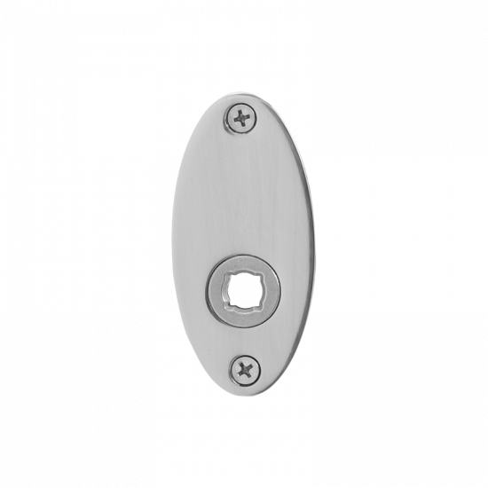 GPF1100.43 RVS GEPOLIJST ROZET OVAAL PLAT 80X38X2MM GPF1100.43 RVS GEPOLIJST ROZET OVAAL PLAT 80X38X2MM
