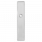 GPF1100.65L LANGSCHILD RECHTHOEKIG BB72 LINKSDRAAIEND 218X40X8,5MM RVS
