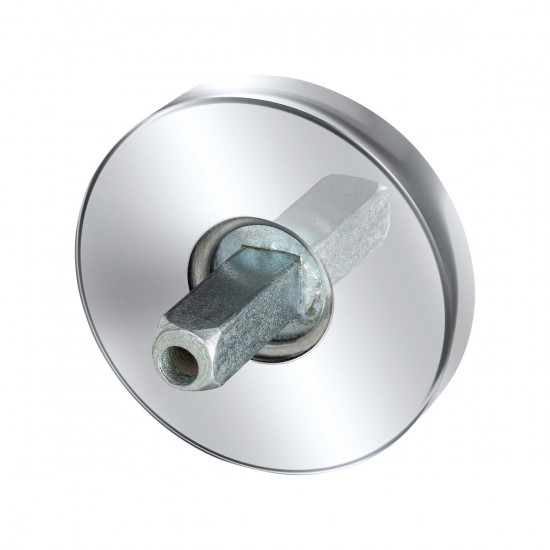 GPF1100.40.400 RVS GEPOLIJST ROZET ROND 50X8MM MET VASTGELASTE KNOPVAS GPF1100.40.400 RVS GEPOLIJST ROZET ROND 50X8MM MET VASTGELASTE KNOPVAS