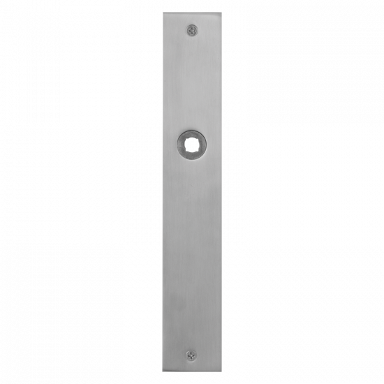 GPF1100.27 PLAATSCHILD RECHTHOEKIG WC72/8 NORMALE KNOP 240X30X2MM RVS