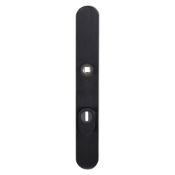 GPF9028P1062 PVD ANTRACIET, VH BUITENSCHILD SMAL SKG*** 257X35X11MM AFGEROND MET KERNTREKBEVEILIGING PC92 MASSIEF