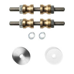 GPF996909DB22 RVS GEBORSTELD, GLASDEUR SET MET VLAKKE RVS ROZET 22X2MM INCL. 22X2MM TRANSPARANTE ONDER ROZET T.B.V. GREPEN MET DUBBELZIJDIGE BEVESTIGING GPF996909DB22 RVS GEBORSTELD, GLASDEUR SET MET VLAKKE RVS ROZET 22X2MM INCL. 22X2MM TRANSPARANTE ONDER ROZET T.B.V. GREPEN MET DUBBELZIJDIGE BEVESTIGING